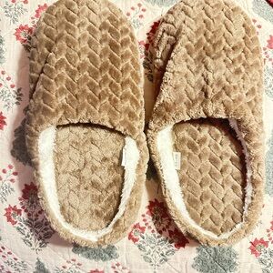 Cozy Light Brown Slippers